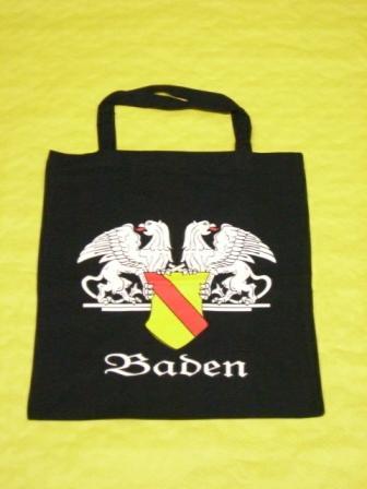 Stofftasche "Baden" in schwarz