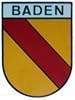 Aufkleber: Baden-Wappen in DIN A3