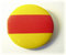 Baden-Button als Anstecker gelb/rot/gelb