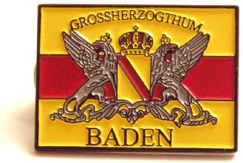 Pin Großherzogtum Baden   Metall Neu   163
