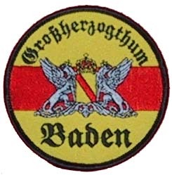 Aufnäher: Großherzogthum Baden