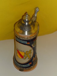 Reservistenkrug mit Baden-Wappen
